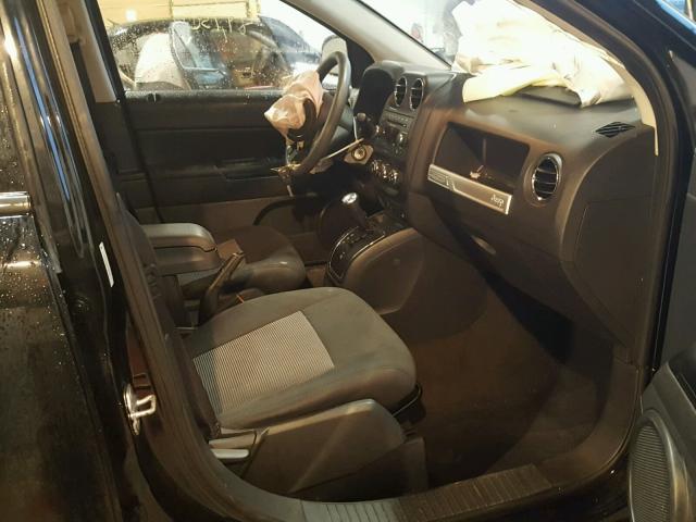 1C4NJDBB5ED567927 - 2014 JEEP COMPASS SP შავი ფოტო 5