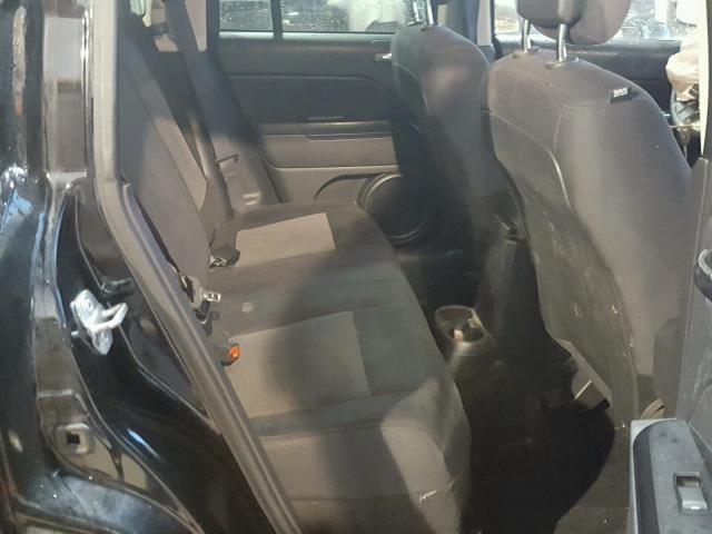 1C4NJDBB5ED567927 - 2014 JEEP COMPASS SP შავი ფოტო 6