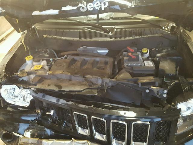 1C4NJDBB5ED567927 - 2014 JEEP COMPASS SP შავი ფოტო 7