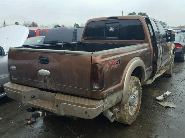 1FT7W2BT1CEC85038 - 2012 FORD F250 SUPER MAROON photo 4