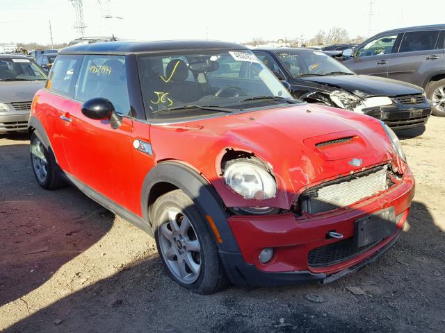 WMWMF73518TV34261 - 2008 MINI COOPER S RED photo 1