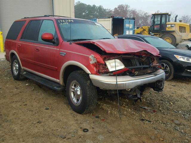 1FMPU18L9XLB63337 - 1999 FORD EXPEDITION RED photo 1