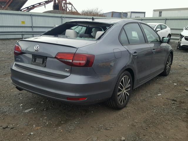 3VWD17AJXGM220149 - 2016 VOLKSWAGEN JETTA SPOR GRAY photo 4