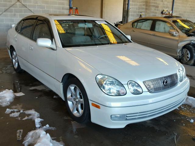 JT8BD69S430186973 - 2003 LEXUS GS 300 WHITE photo 1