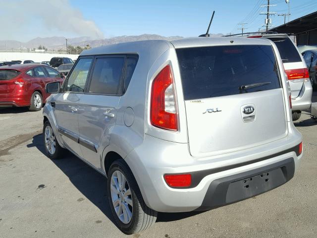 KNDJT2A68D7553504 - 2013 KIA SOUL + SILVER photo 3