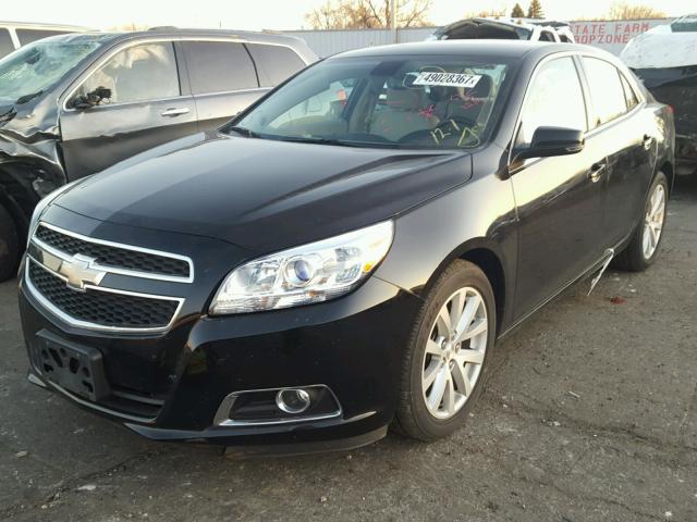 1G11E5SA9DU138068 - 2013 CHEVROLET MALIBU 2LT BLACK photo 2