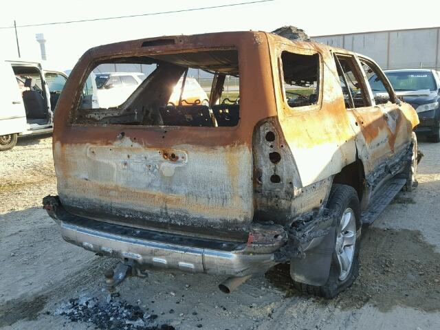 JTEZU14R258040918 - 2005 TOYOTA 4RUNNER SR BURN photo 4