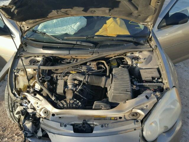 1C3EL46X14N322958 - 2004 CHRYSLER SEBRING LX GOLD photo 7