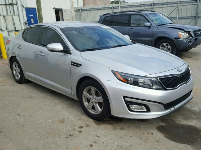 5XXGM4A78EG260187 - 2014 KIA OPTIMA LX SILVER photo 1