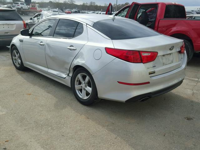 5XXGM4A78EG260187 - 2014 KIA OPTIMA LX SILVER photo 4