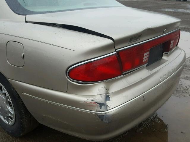 2G4WY55J721124688 - 2002 BUICK CENTURY LI TAN photo 9