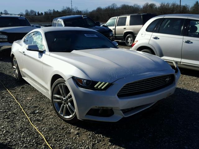 1FA6P8TH3H5301999 - 2017 FORD MUSTANG WHITE photo 1