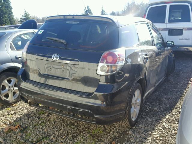 2T1LR30E45C550248 - 2005 TOYOTA COROLLA MA BLACK photo 4