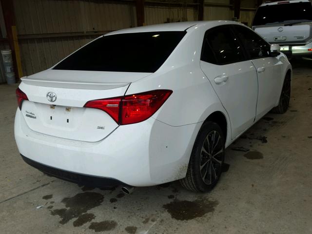 5YFBURHE2HP572979 - 2017 TOYOTA COROLLA L WHITE photo 4