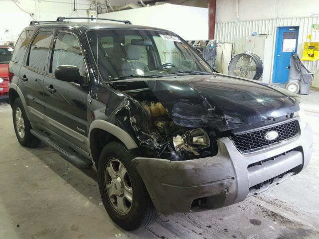 1FMYU03152KE10131 - 2002 FORD ESCAPE XLT BLACK photo 1