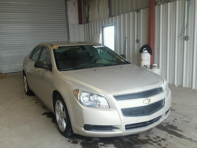 1G1ZB5EB9AF293865 - 2010 CHEVROLET MALIBU LS TAN photo 1