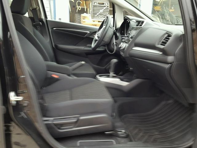 JHMGK5H59HS021529 - 2017 HONDA FIT LX أسود صورة 5