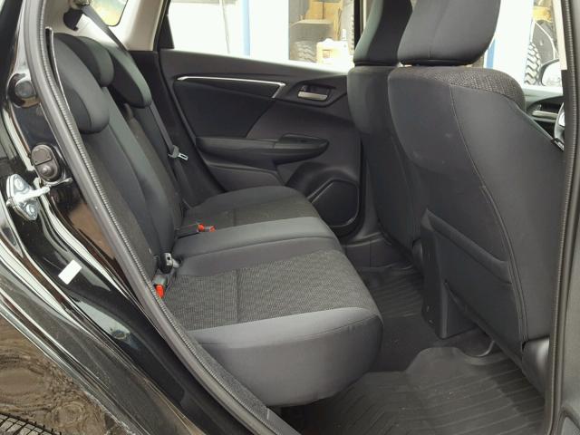JHMGK5H59HS021529 - 2017 HONDA FIT LX أسود صورة 6