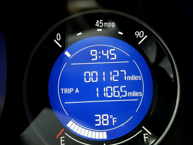 JHMGK5H59HS021529 - 2017 HONDA FIT LX أسود صورة 8