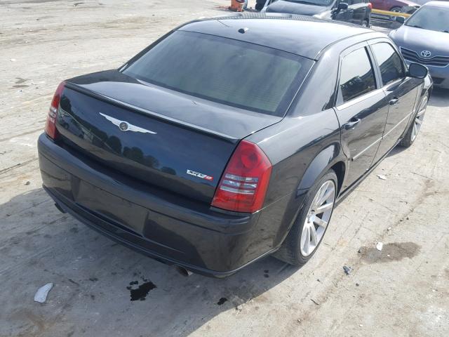 2C3LA73W46H397014 - 2006 CHRYSLER 300C SRT-8 BLACK photo 4