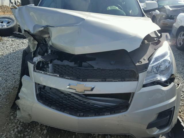 2GNALBEK4F1149422 - 2015 CHEVROLET EQUINOX LT GOLD photo 7