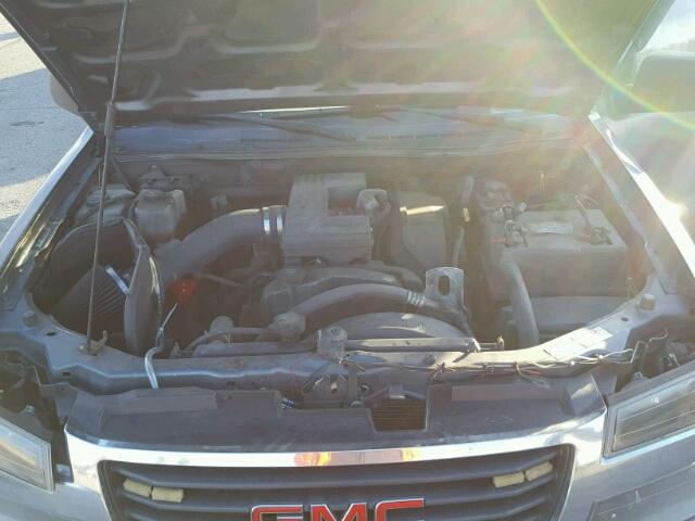 1GTDT13E778169594 - 2007 GMC CANYON CHARCOAL photo 7