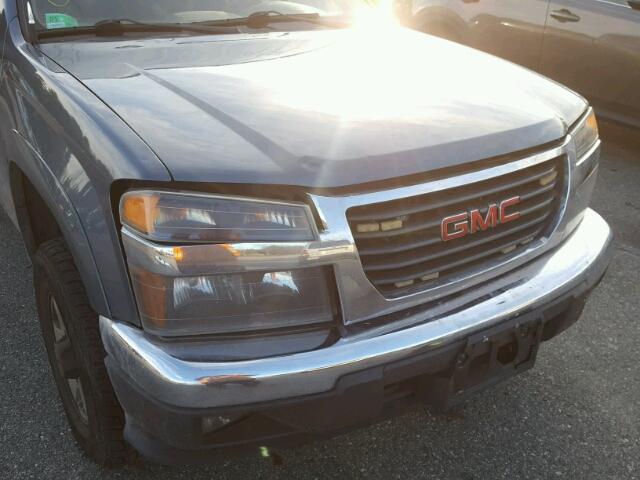 1GTDT13E778169594 - 2007 GMC CANYON CHARCOAL photo 9