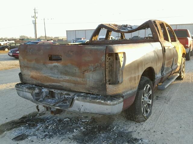 5TFRV54147X006121 - 2007 TOYOTA TUNDRA DOU BURN photo 4