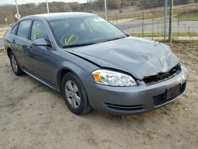 2G1WT57K791211874 - 2009 CHEVROLET IMPALA 1LT GRAY photo 1