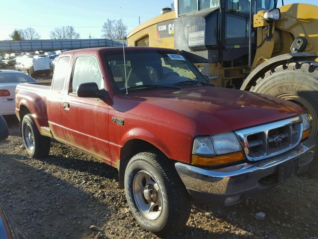 1FTZR15V5YTA65976 - 2000 FORD RANGER SUP RED photo 1