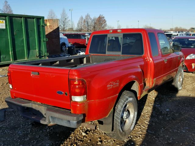 1FTZR15V5YTA65976 - 2000 FORD RANGER SUP RED photo 4