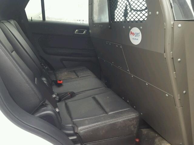 1FM5K8AR0GGB97017 - 2016 FORD EXPLORER P თეთრი ფოტო 6