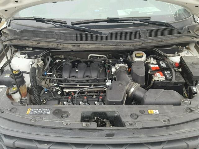 1FM5K8AR0GGB97017 - 2016 FORD EXPLORER P თეთრი ფოტო 7