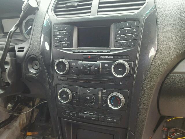 1FM5K8AR0GGB97017 - 2016 FORD EXPLORER P თეთრი ფოტო 9