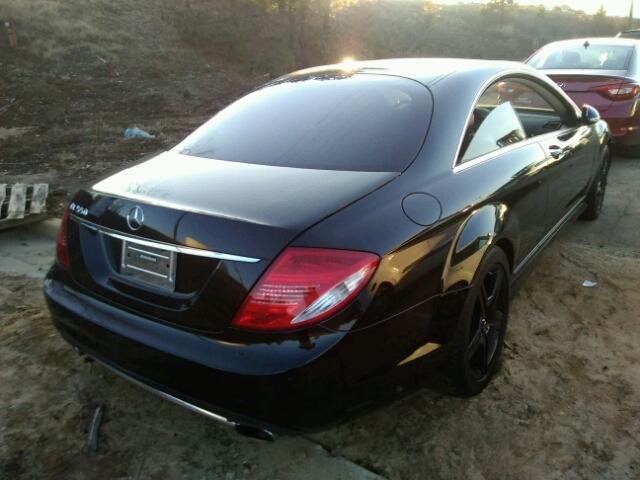 WDDEJ71X98A015681 - 2008 MERCEDES-BENZ CL 550 BLACK photo 4