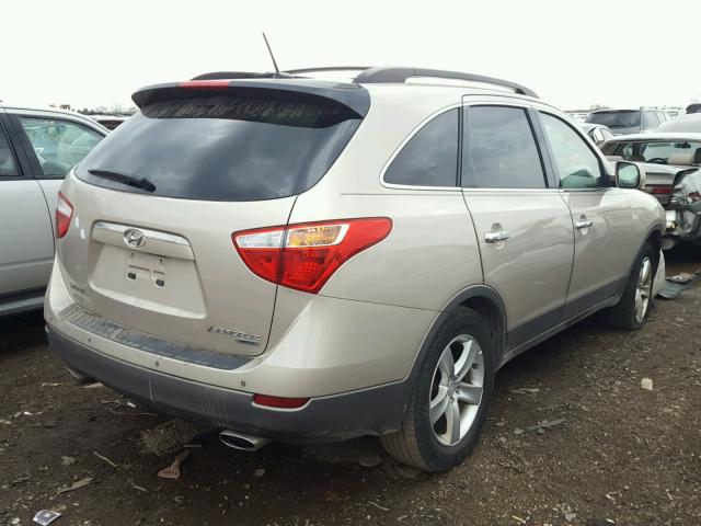 KM8NU13C18U058415 - 2008 HYUNDAI VERACRUZ G BEIGE photo 4