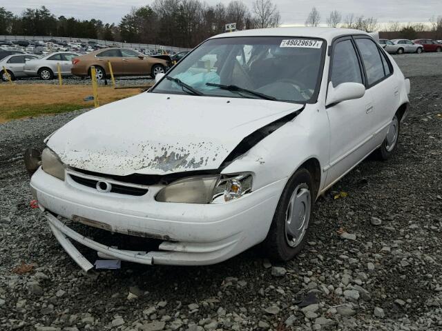 1NXBR18E5WZ056484 - 1998 TOYOTA COROLLA VE WHITE photo 2