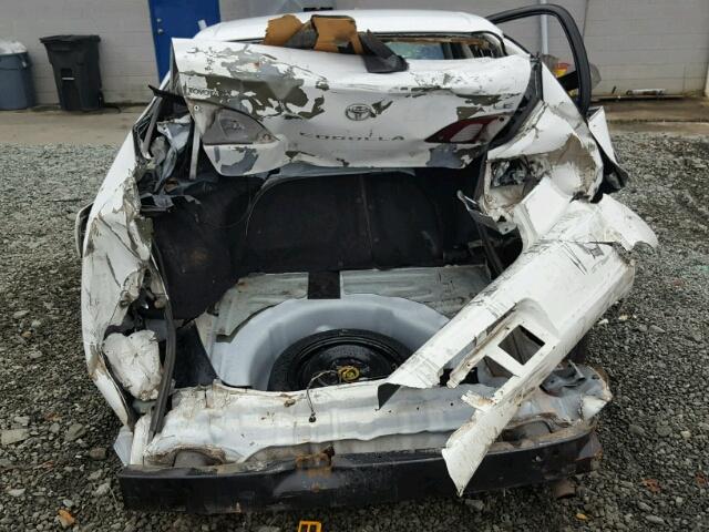 1NXBR18E5WZ056484 - 1998 TOYOTA COROLLA VE WHITE photo 9