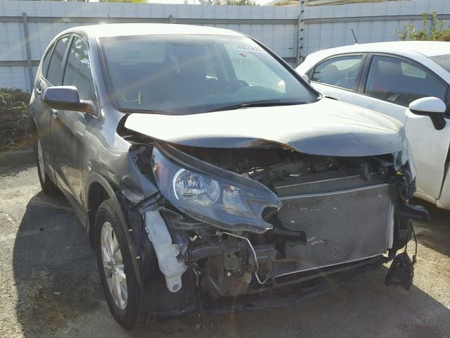 2HKRM3H55EH543495 - 2014 HONDA CR-V EX GRAY photo 1