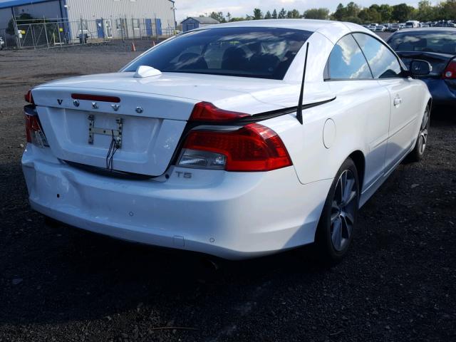 YV1672MCXBJ117324 - 2011 VOLVO C70 T5 WHITE photo 4