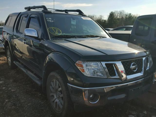 1N6AD0EV9BC414776 - 2011 NISSAN FRONTIER S BLACK photo 1