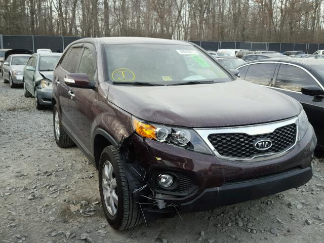 5XYKT3A1XBG061815 - 2011 KIA SORENTO BA PURPLE photo 1