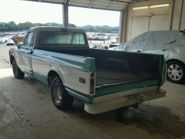 CE141B648795 - 1971 CHEVROLET C10 GREEN photo 3