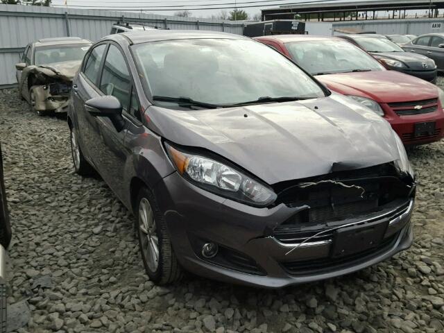 3FADP4EJ6EM162523 - 2014 FORD FIESTA SE GRAY photo 1