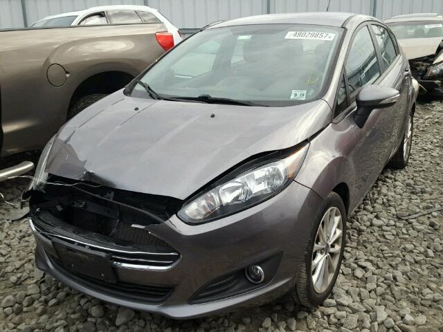 3FADP4EJ6EM162523 - 2014 FORD FIESTA SE GRAY photo 2