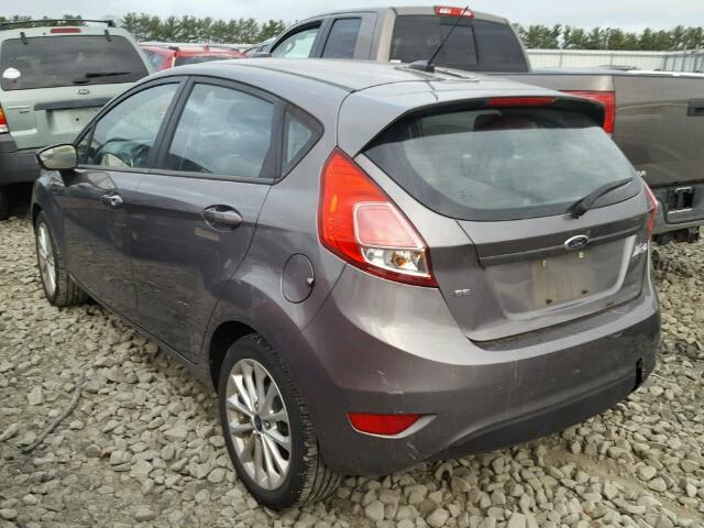 3FADP4EJ6EM162523 - 2014 FORD FIESTA SE GRAY photo 3