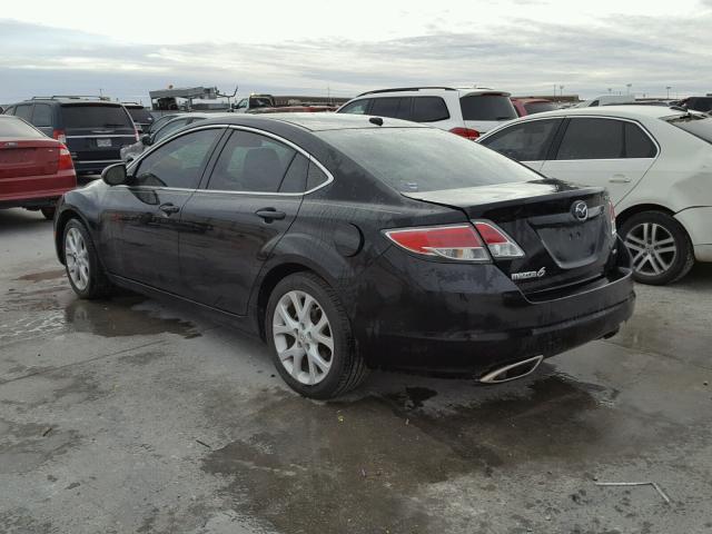 1YVHZ8CB1A5M11720 - 2010 MAZDA 6 S BLACK photo 3