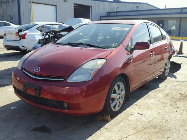 JTDKB20U277645011 - 2007 TOYOTA PRIUS RED photo 2