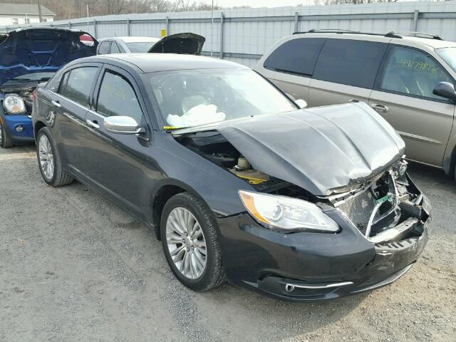 1C3CCBCG2DN738405 - 2013 CHRYSLER 200 LIMITE BLACK photo 1