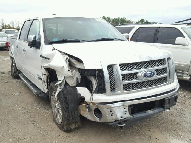 1FTFW1ET8BFB76800 - 2011 FORD F150 SUPER WHITE photo 1